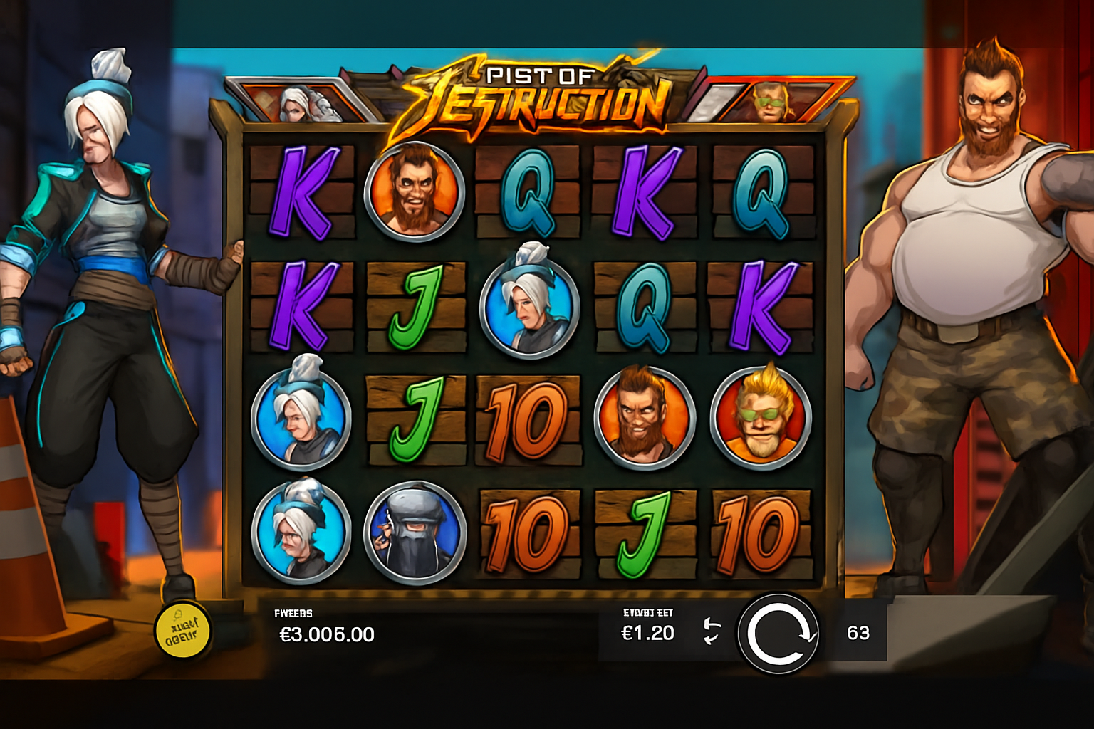 Fist Of Destruction gameplay